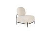 Miniature Fauteuil en polyester beige Polly 1