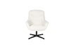 Miniature Fauteuil en polyester blanc Yuki 4