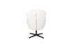 Miniature Fauteuil en polyester blanc Yuki 7