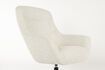 Miniature Fauteuil en polyester blanc Yuki 8