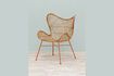 Miniature Fauteuil en rotin beige Tangerine 1