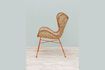 Miniature Fauteuil en rotin beige Tangerine 5