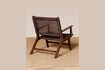 Miniature Fauteuil en rotin marron Otis 5