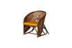 Miniature Fauteuil en rotin marron Veracruz 6