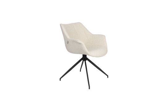 Fauteuil en tissu beige Doulton Détouré