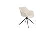 Miniature Fauteuil en tissu beige Doulton 1