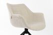 Miniature Fauteuil en tissu beige Doulton 10