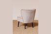 Miniature Fauteuil en tissu beige Fantaisie 4