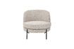 Miniature Fauteuil en tissu beige Miles 3