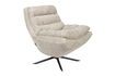 Miniature Fauteuil en tissu beige Vince 1