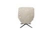 Miniature Fauteuil en tissu beige Vince 6