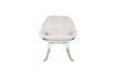 Miniature Fauteuil en tissu blanc Rocky 4