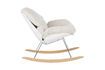 Miniature Fauteuil en tissu blanc Rocky 5