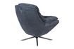 Miniature Fauteuil en tissu bleu Vince 4