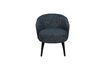 Miniature Fauteuil en tissu bleu Waldo 1