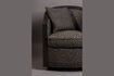 Miniature Fauteuil en tissu gris Amaron 8