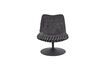 Miniature Fauteuil en tissu gris Bubba 5