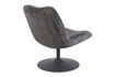 Miniature Fauteuil en tissu gris Bubba 7