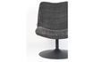 Miniature Fauteuil en tissu gris Bubba 9