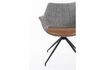 Miniature Fauteuil en tissu gris Doulton 10