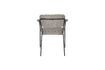 Miniature Fauteuil en tissu gris Jolien 6