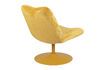 Miniature Fauteuil en tissu jaune Bubba 8