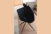 Miniature Fauteuil en tissu noir Doulton 4