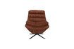 Miniature Fauteuil en tissu rouge Vince 2