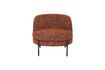 Miniature Fauteuil en tissu terracotta Miles 3