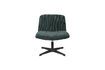 Miniature Fauteuil en tissu vert Belmond 9