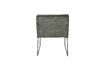 Miniature Fauteuil en tissu vert Clark 12