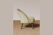 Miniature Fauteuil en tissu vert Cyrus 4