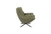 Miniature Fauteuil en tissu vert Vince 3