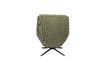 Miniature Fauteuil en tissu vert Vince 5