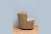 Miniature Fauteuil en tweed orange Tweedy 4