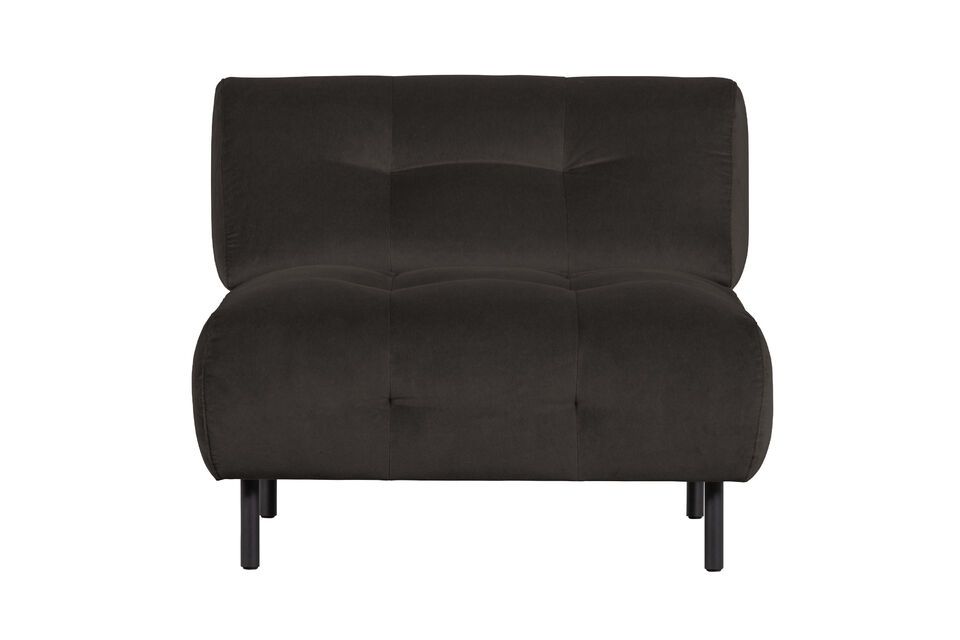 Ce fauteuil allie le confort avec la beauté et se mariera idéalement avec du mobilier plus