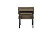 Miniature Fauteuil en velours kaki Kaja 6