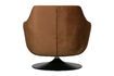 Miniature Fauteuil en velours marron Jada 6