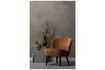 Miniature Fauteuil en velours marron Sara 2