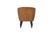 Miniature Fauteuil en velours marron Sara 6