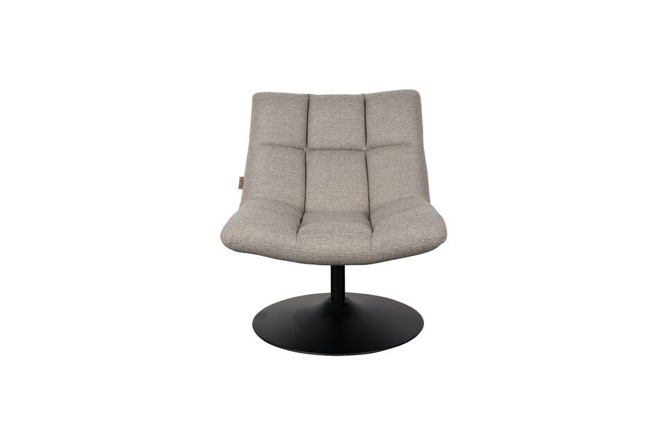 Fauteuil Lounge Bar gris clair - 10