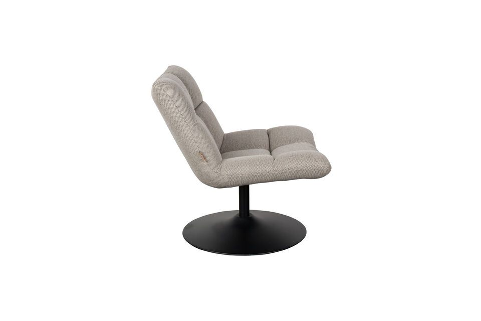 Fauteuil Lounge Bar gris clair - 11