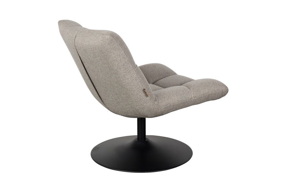 Fauteuil Lounge Bar gris clair - 12