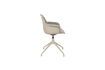 Miniature Fauteuil pivotant en tissu gris Albert Kuip 4