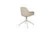 Miniature Fauteuil pivotant en tissu gris Albert Kuip 5