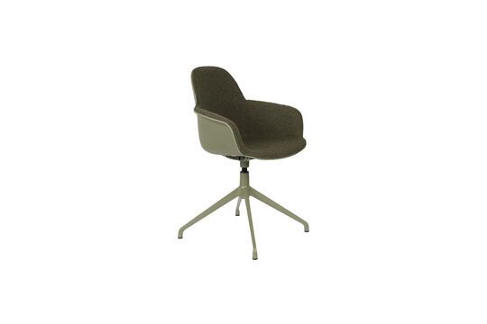 Fauteuil pivotant en tissu vert Albert Kuip Détouré