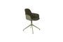 Miniature Fauteuil pivotant en tissu vert Albert Kuip Détouré