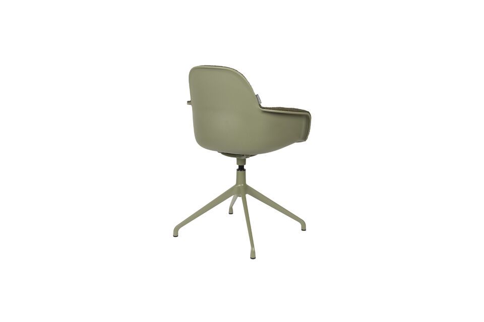 L\'assise de l\'Albert Kuip Swivel est rembourrée et recouverte de tissu