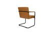 Miniature Fauteuil Stitched coloris cognac 24