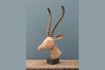 Miniature Figurine gazelle en bois clair Sculpté 1